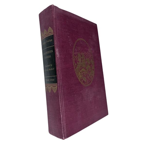 Barchester Towers Anthony Trollope 1945 Doubleday Illustrated Hardcover Vintatge - Picture 1 of 12